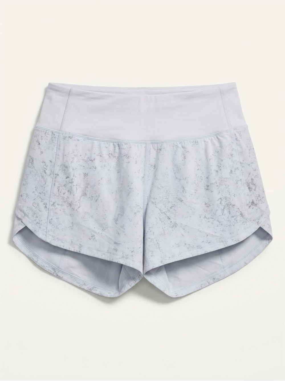 Light purple Marble Print Women's Active Shorts size 2 Lululemon